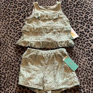 Girls 2 piece copper key set